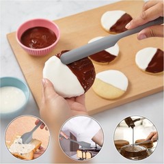 Complete Set of 5 BPA-Free Silicone Spatulas – Dishwasher Safe & Functional