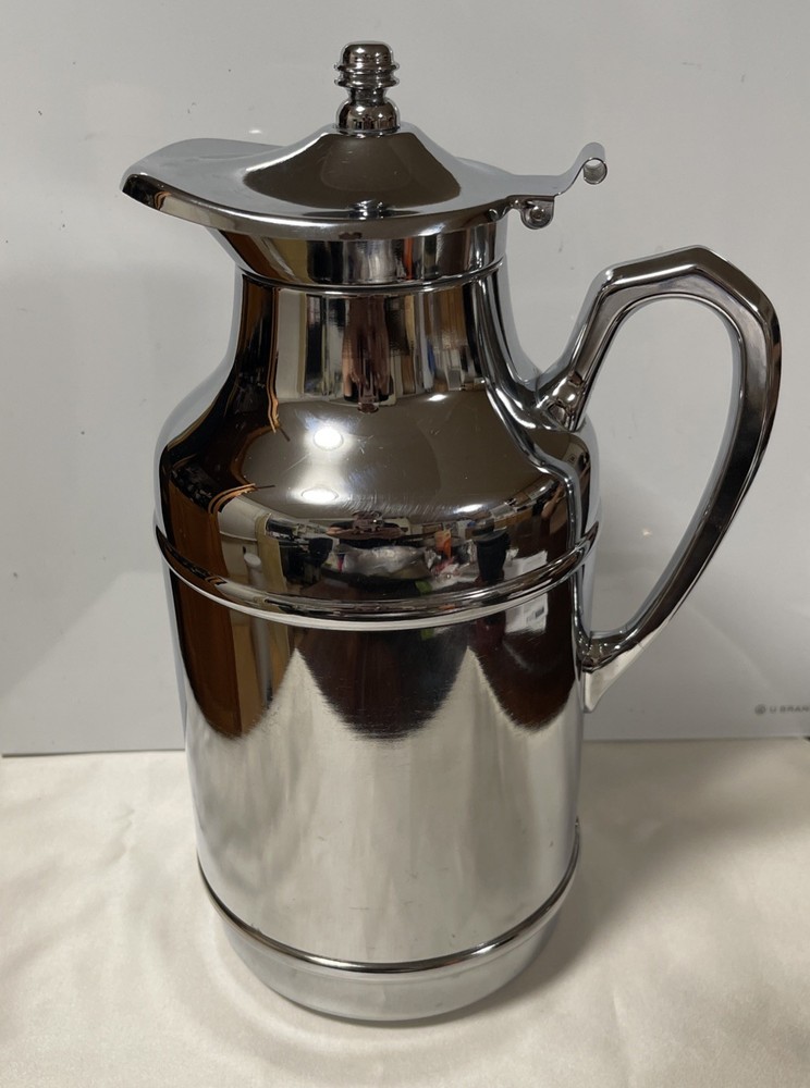 Vtg A.K. Das President Thermal Coffee Carafe 1.0L Glass Lined Insulated (Japan)