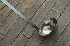 POLAR WARE Stainless Steel Serving Ladle T16060-0 6 ounces 180 ML China