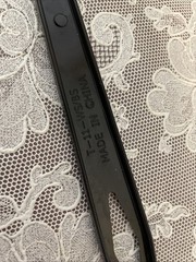 Vintage Unbranded Tailormade-style 2 Slot Spatula Turner Flipper Nylon Plastic