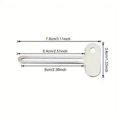 Stainless Steel Steak Clamp Food Bread Meat Clip Tongs BBQ Kitchen Cooking Tools