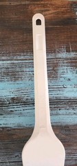 Vtg Rubbermaid White 1971 Spatula Flipper Hard Plastic 12.5” Cottagecore