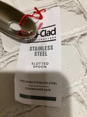 All-Clad NWT 18/10 Polished Stainless Steel 13″ Slotted Cooking Serving Spoon