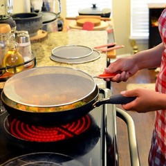 Splatter Screen for Frying Pan Fine Mesh Stainless Steel Grease Splatter Guard