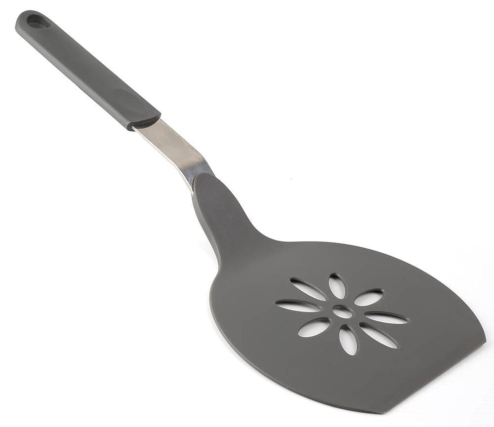 Jumbo Nylon Spatula, Non-Stick, and Dishwasher Safe-Ideal for Cooking – Grey