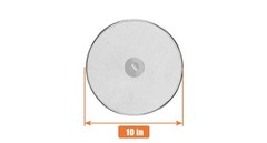2-Pack Splatter Screens for Frying Pan – Stainless Steel Grease Splatter Guard