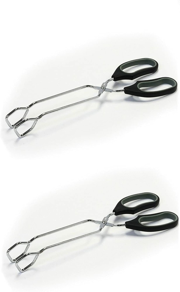 Chef Craft Tongs With Off-Set Working End – ( 2-Pack)