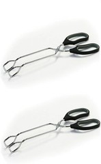 Chef Craft Tongs With Off-Set Working End – ( 2-Pack)