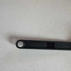 T-fal Black Nylon Spatula Circle Holes Lightweight Plastic Flipper Utensil 2