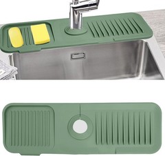 Sink Splash Guard Silicone Sink Faucet Mat Sink Accessories Faucet Absorbent Mat