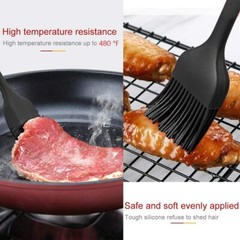 6Pcs Kitchen Spatula Silicone Utensils Kit,Heat Resistant Rubber for Baking Cook