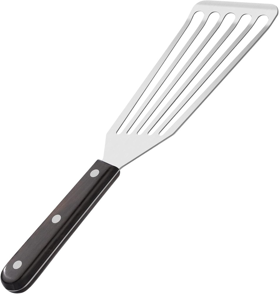 MIU France Spatula Stainless Steel Slotted Flexible Metal Lightweight Turner