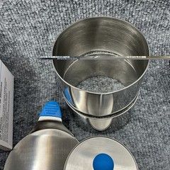 Ateco 4-Pc Round Food Molding Set Stainless Steel 3.5” dia X 2.1” H Rings 4952