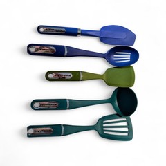 KitchenAid Plastic Cooking Utensils Lot Of 5 Great Condition Multicolor
