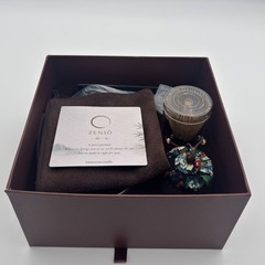 ZENSO 10-Piece Matcha Whisk Set Japanese Tea Ceremony Kit Dark Gray Open Box