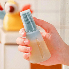Silicone Oil Bottle Brush BBQ Soft Basting Brush Dispenser Kitchen Cooking Tool