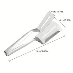 Tongs Steak Clamp Kitchen Stainless Steel Tool Food Clip Bread Meat BBQ Cooking
