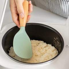 1pc Silicone Non-Stick Cooking Spoon Heat Resistant Kitchen Tool – NEW