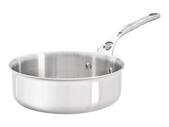 De Buyer Affinity Stainless Steel Straight Sauté Pan 16cm Pot / Frying Pan DB3730-16