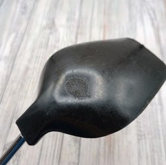 Vintage Nylon Slotted and Solid Serving Spoon Black Plastic Handle Unbranded