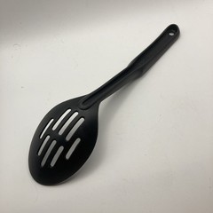 Black Nylon Slotted Cooking Spoon Made In China