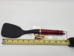 New KitchenAid Tools Empire Red Nylon Short Turner Spatula 12″ Baking Cooking