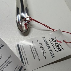 All-Clad 3 Pc. 18/10 Stainless Steel 6-oz Round Ladle 14.5 in Whisk 13”& Turner