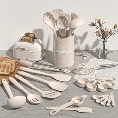 22PCS Silicone Cooking Utensils Set Heat Resistant Kitchen Tools $1.14 / count
