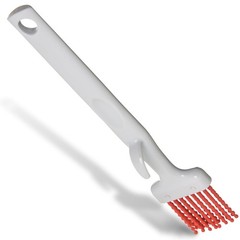 Silicone Basting Brush with Hook, 2″ Red – Set of 12 Kitchen Cooking Tools
