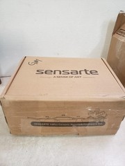 SENSARTE Nonstick Cookware Set 16-Piece, Healthy Pots and Pans White