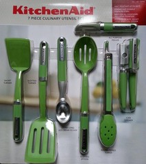 KitchenAid Cook’s 7 Piece Culinary Utensil Set (Green)