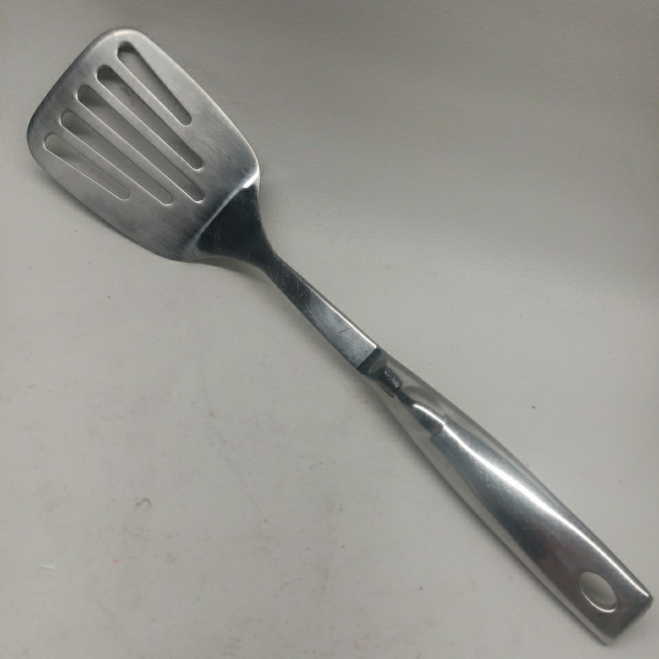 18/8 Stainless Steel • Slotted Turner • Spatula • Made in China
