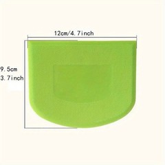 Plastic Dough Scraper Flexible Bowl Scraper Pastry Cutter Bread Baking Tool