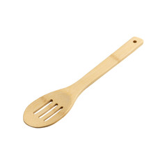 9 Piece Bamboo Kitchen Utensil Set Blue Cooking Gadgets Collection