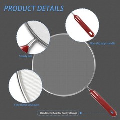 Splatter Screen for Frying Pan, Classic Splatter Screens, Splatter Guard Mesh…