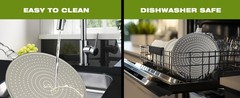 Silicone Splatter Screen for Frying Pan 13 Inch – Grease Splatter Guard with