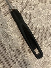 Vintage Unbranded Ekco-like Nylon Spatula Black 12.25”