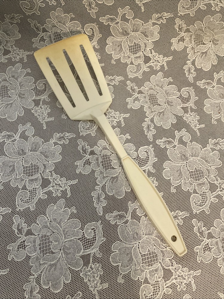 Vintage Unbranded Nylon Plastic Spatula Turner Flipper 11.5” Lightweight