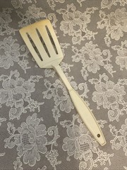 Vintage Unbranded Nylon Plastic Spatula Turner Flipper 11.5” Lightweight