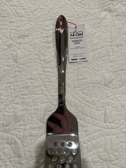 NWT All-Clad Long Slotted Spatula Stainless Steel Polished 15” Turner
