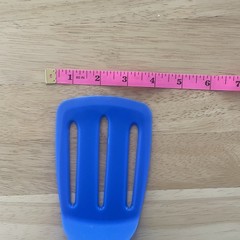 SPAM Brand Blue Plastic Slotted Turner Spatula Kitchen Utensil Promo Advertising