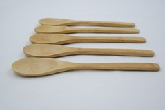 5 Piece Bamboo Utensil Kitchen Wooden Spoon Kitchen Tool ( USA Seller )