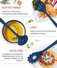 Kitchen Utensils Set-12 Pieces Silicone Cooking Utensils Set (Dishwasher Safe) 3