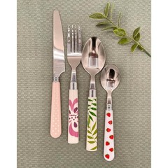 Mosaic Utensil Set 16 Piece Stainless Steel Dishwasher Safe Casual Dining Gift