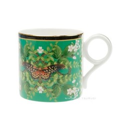 Wedgwood Wonderlust Emerald Forest Mug Fine Bone China Cup 12 oz 3.3 in with Box