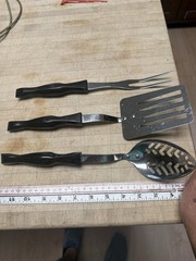 Cutco Serving Spoon Ladle Spreader Fork lot of 3 Kitchen Tools