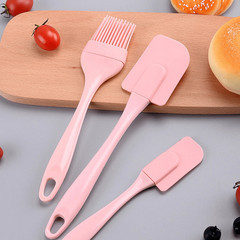 3Pcs Silicone Oil Brush Spatula Set Baking BBQ Party Basting Pastry Kitchen Tool