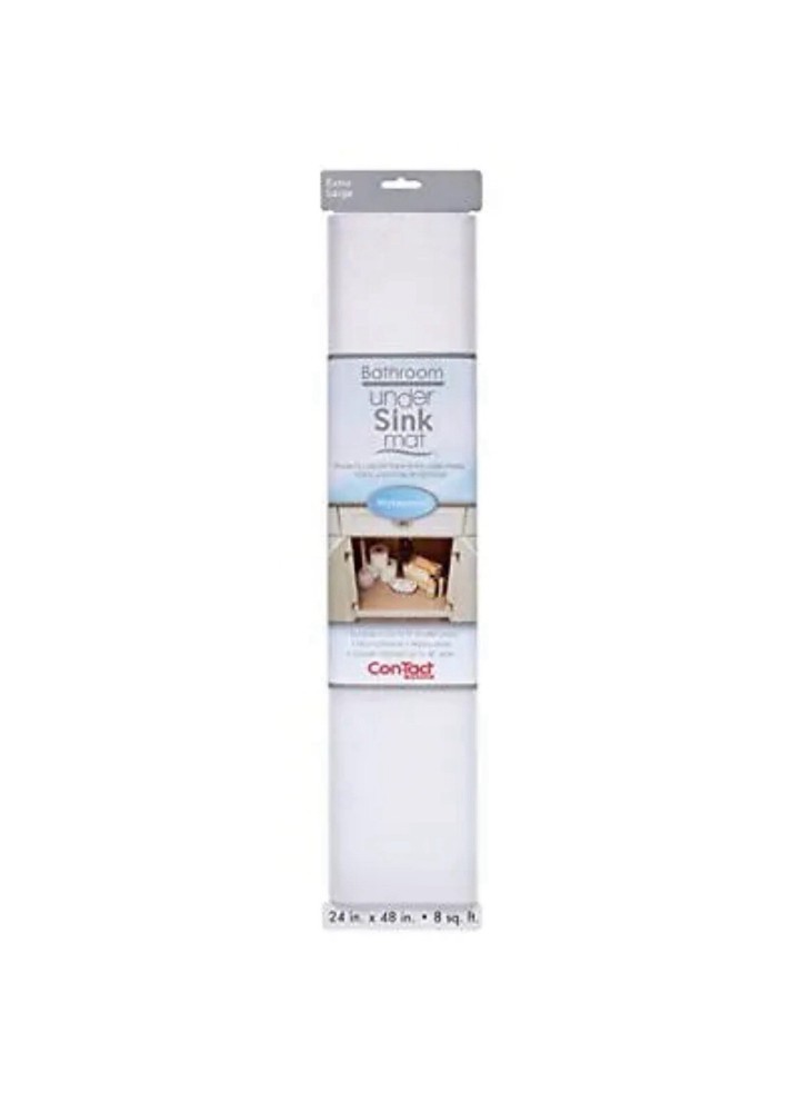 Con-Tact Brand Non-Adhesive Under Sink Mat, 24-Inches by 48-Inch, Clear