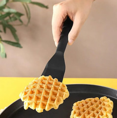 1pc 6 Color Silicone Frying Spatula Non Stick Pancake Egg Turner Tool – NEW