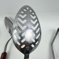 Vtg Cutco Cooking Utensil Set of 5 No. 16 15 14 13 12 Spoon Spatula Ladle Masher